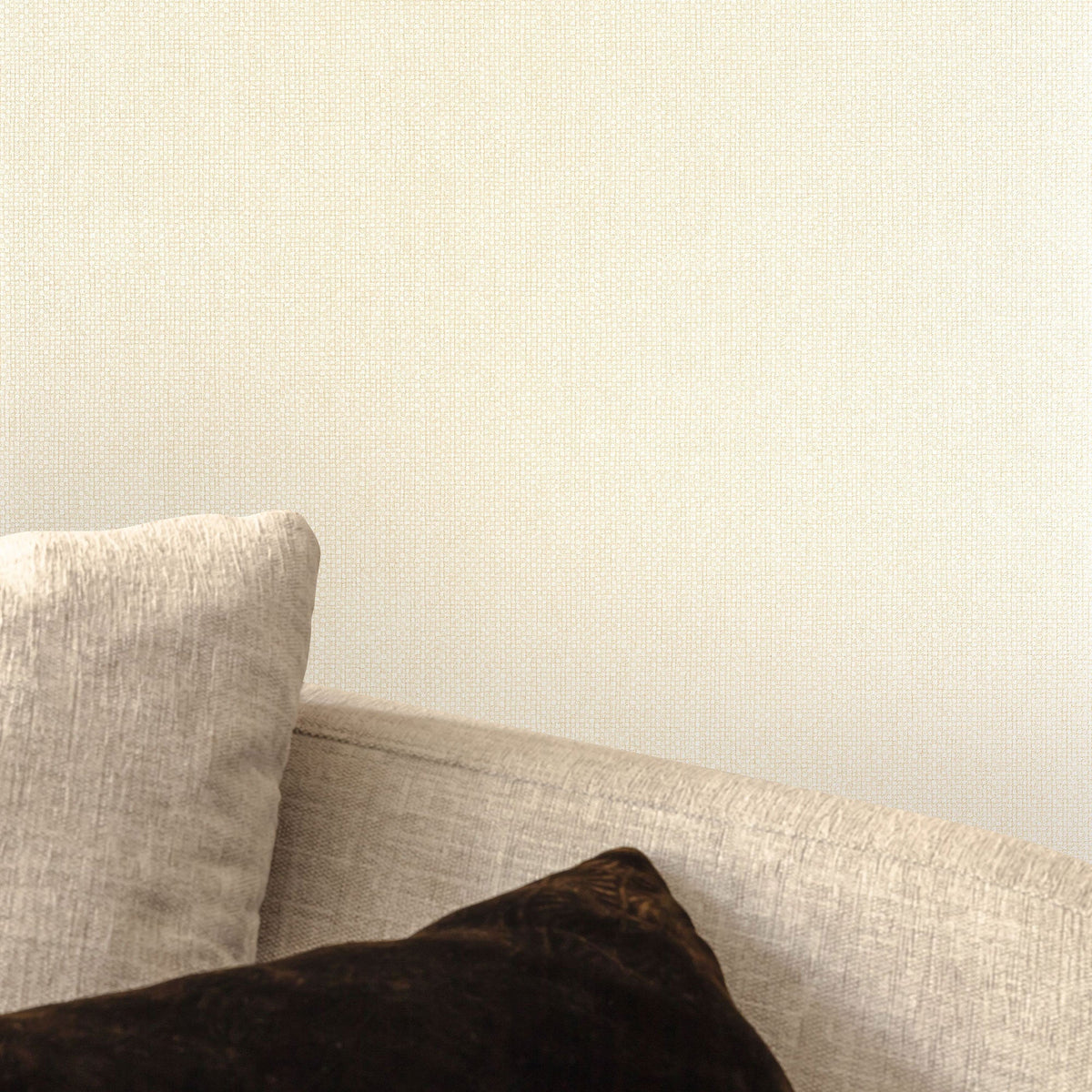 104991300 Uni Mat Camomille Damier Wallpaper by Caselio