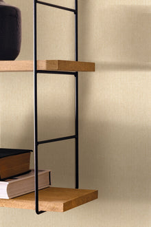 104991021 Uni Mat Ecru Damier Wallpaper by Caselio