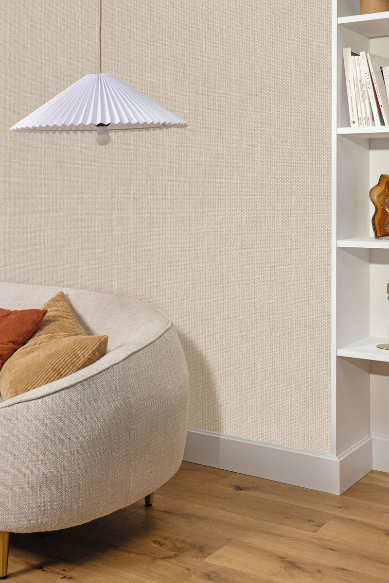 104991978 Uni Mat Grege Damier Wallpaper by Caselio
