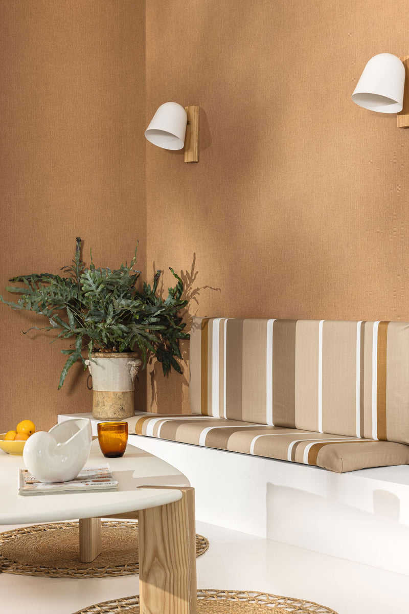 104992020 Uni Mat Miel Damier Wallpaper by Caselio