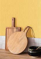 104992554 Uni Mat Ocre Damier Wallpaper by Caselio