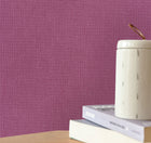 104994003 Uni Mat Fuchsia Damier Wallpaper by Caselio