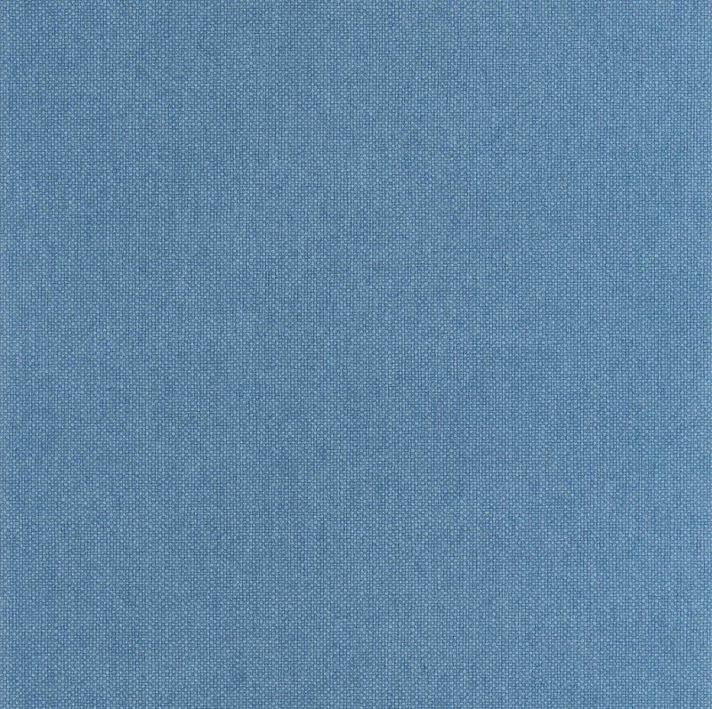 104996366 Uni Mat Bleu Jean Damier Wallpaper by Caselio