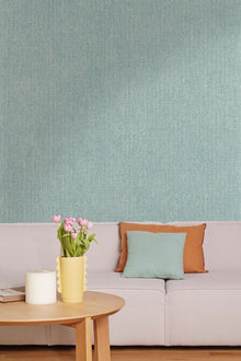 104996420 Uni Mat Bleu Bicolore Damier Wallpaper by Caselio