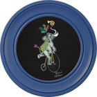 Balancing Act Elliot on Charcoal Black Framed Art Prints by Brand McKenzie