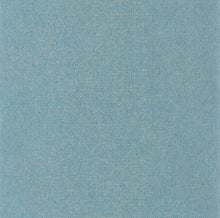 105006027 Uni Metallise Bleu Madura Dore Damier Wallpaper by Caselio