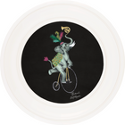 Balancing Act Elliot on Charcoal Black Framed Art Prints by Brand McKenzie