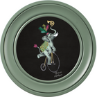 Balancing Act Elliot on Charcoal Black Framed Art Prints by Brand McKenzie