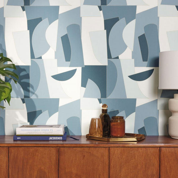 OTLS105010644 Figures Outlines Wallpaper by Caselio