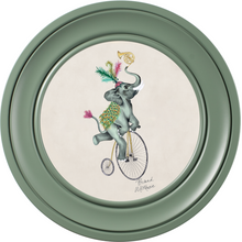 Balancing Act Elliot on Chalk White Framed Art Prints by Brand McKenzie