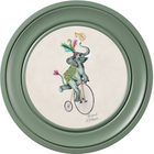 Balancing Act Elliot on Chalk White Framed Art Prints by Brand McKenzie