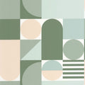 Limit Vert Herbier Outlines Wallpaper by Caselio