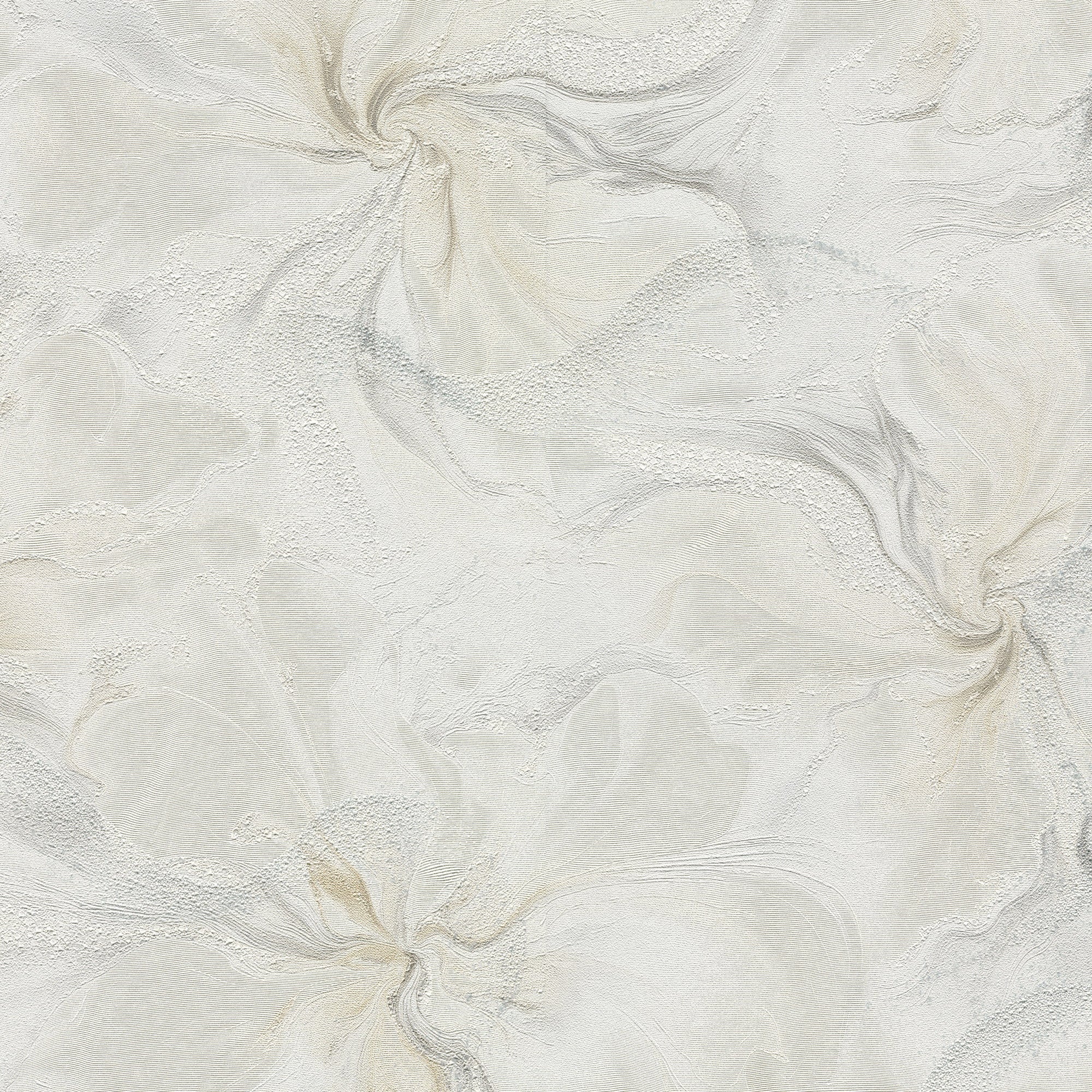 10514-02 Aurora Floral Beige Wallpaper by Erismann