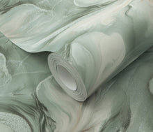 10514-18 Aurora Floral Turquoise Wallpaper by Erismann