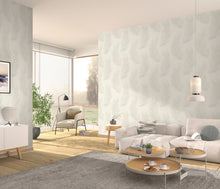 10516-02 Aurora Feather Beige Wallpaper by Erismann