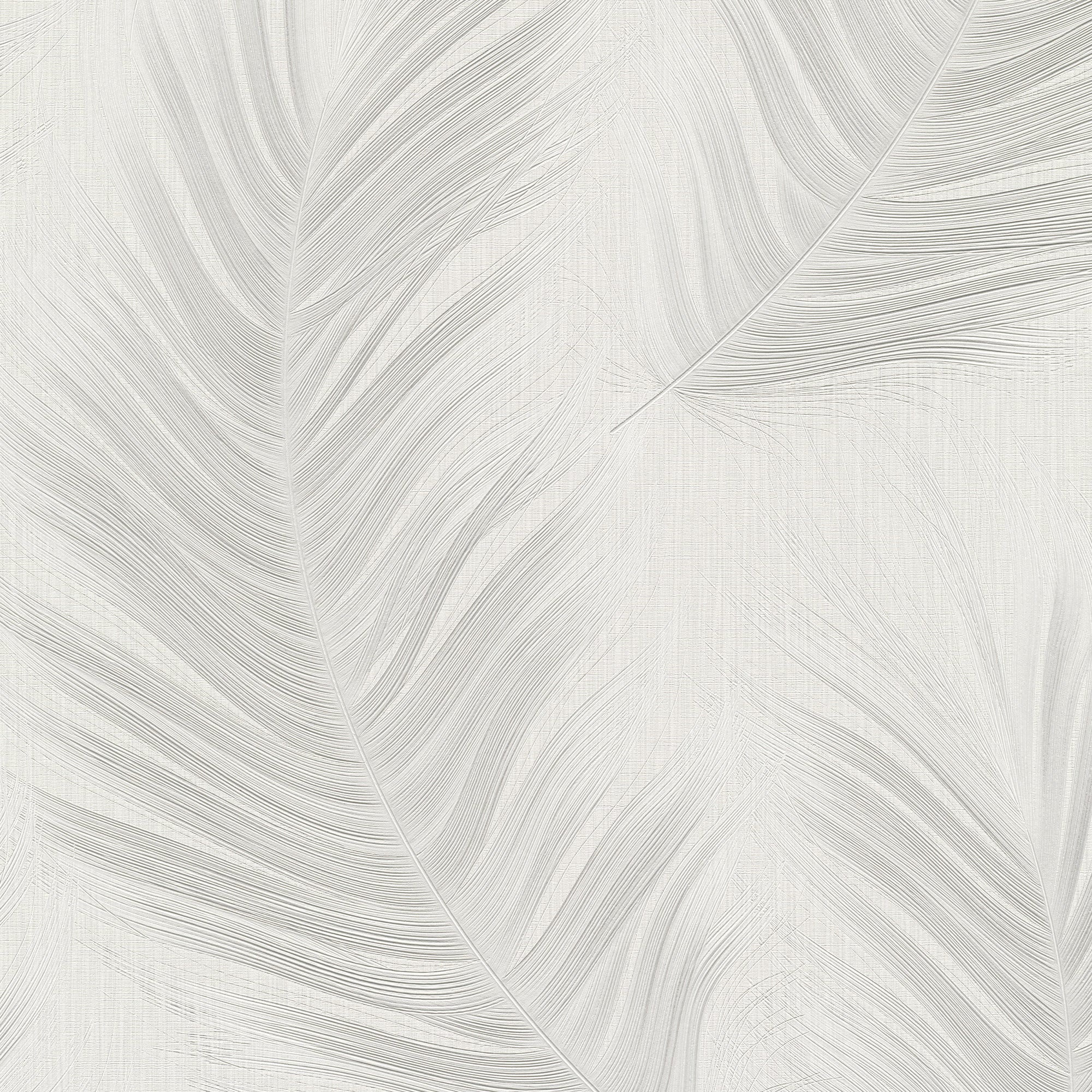 10516-31 Aurora Feather Light Grey Wallpaper by Erismann
