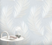 10516-43 Aurora Feather Light Blue Wallpaper by Erismann