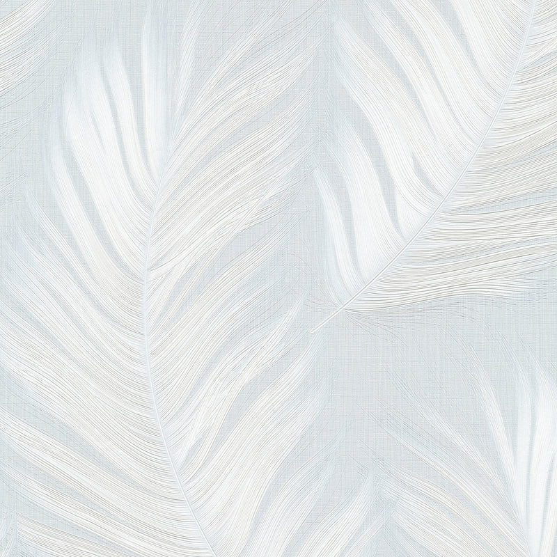 10516-43 Aurora Feather Light Blue Wallpaper by Erismann