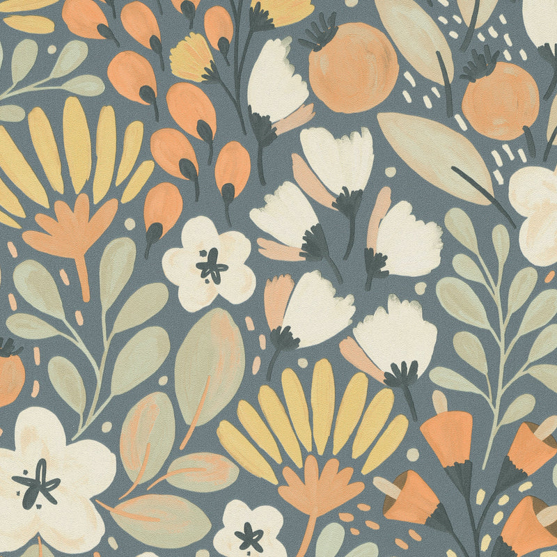 10518-08 La Terrasse Jardin Poetique  Wallpaper by Erismann