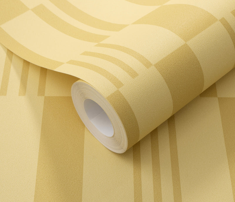 10520-03 La Terrasse Rayure Soleil  Wallpaper by Erismann