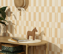 10520-04 La Terrasse Rayure Soleil  Wallpaper by Erismann