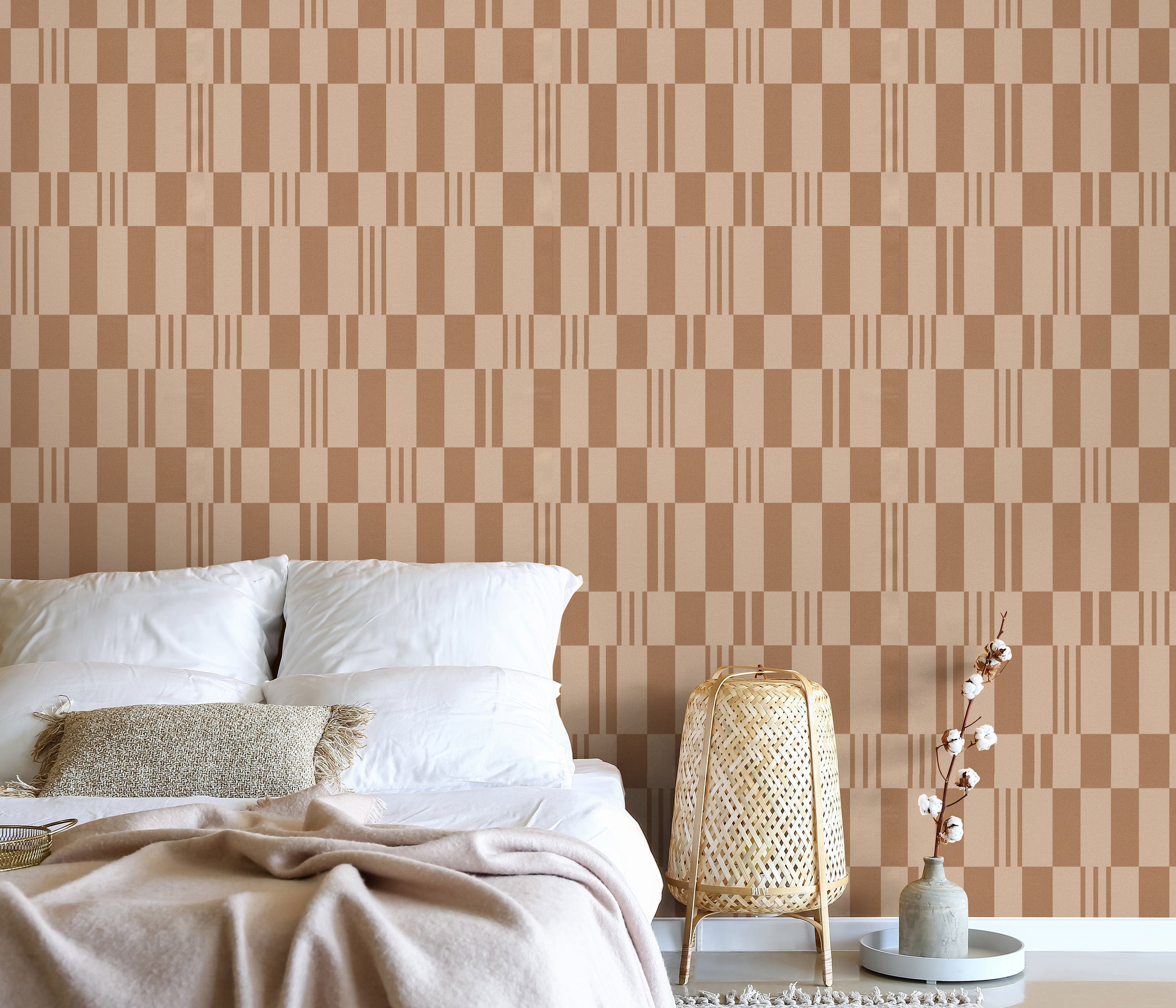 10520-11 La Terrasse Rayure Soleil  Wallpaper by Erismann