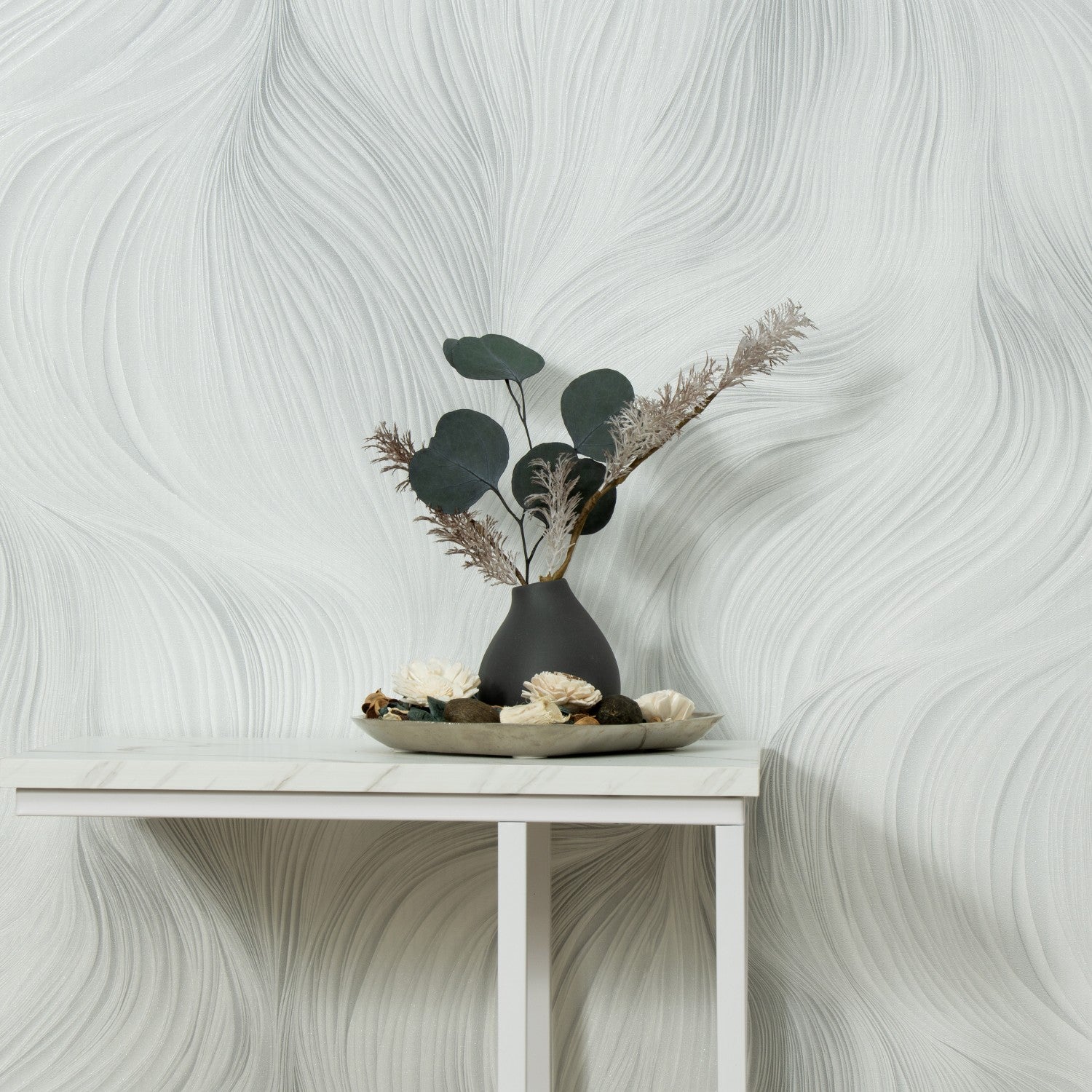 10522-31 Waves of Light Grey Fashion For Walls 5 Wallpaper by Erismann
