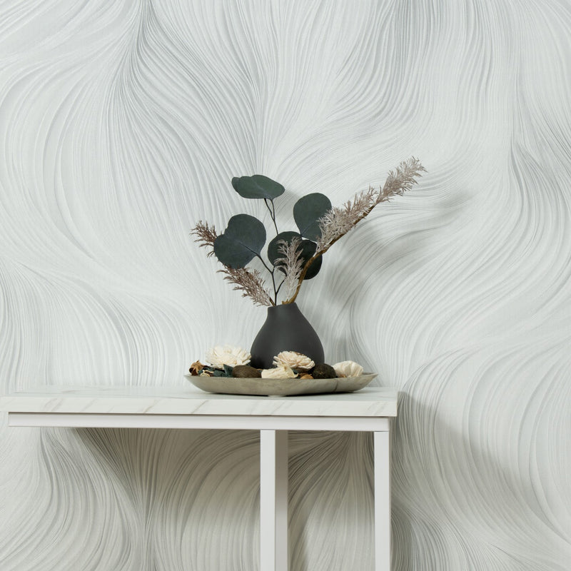 10522-31 Waves of Light Grey Fashion For Walls 5 Wallpaper by Erismann