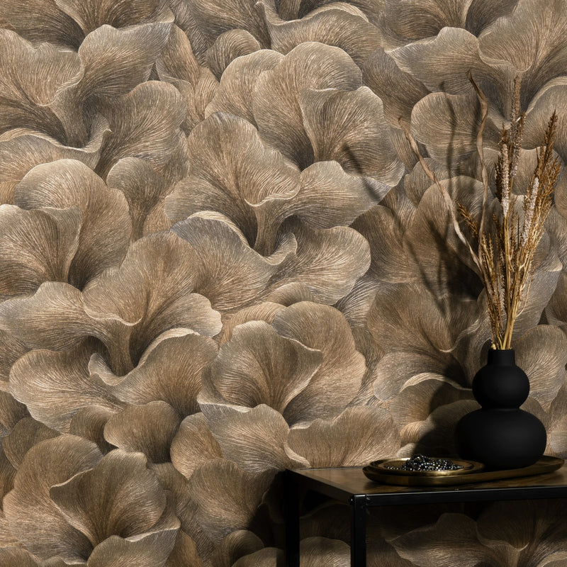 10527-11 Floral Glow Brown Fashion For Walls 5 Wallpaper by Erismann