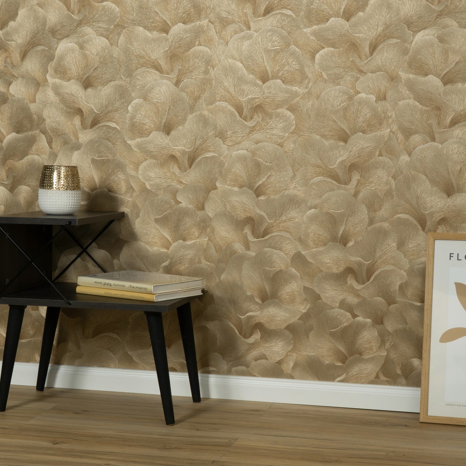 10527-30 Floral Glow Gold Fashion For Walls 5 Wallpaper by Erismann