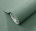 Aurora Plain Turquoise Wallpaper by Erismann