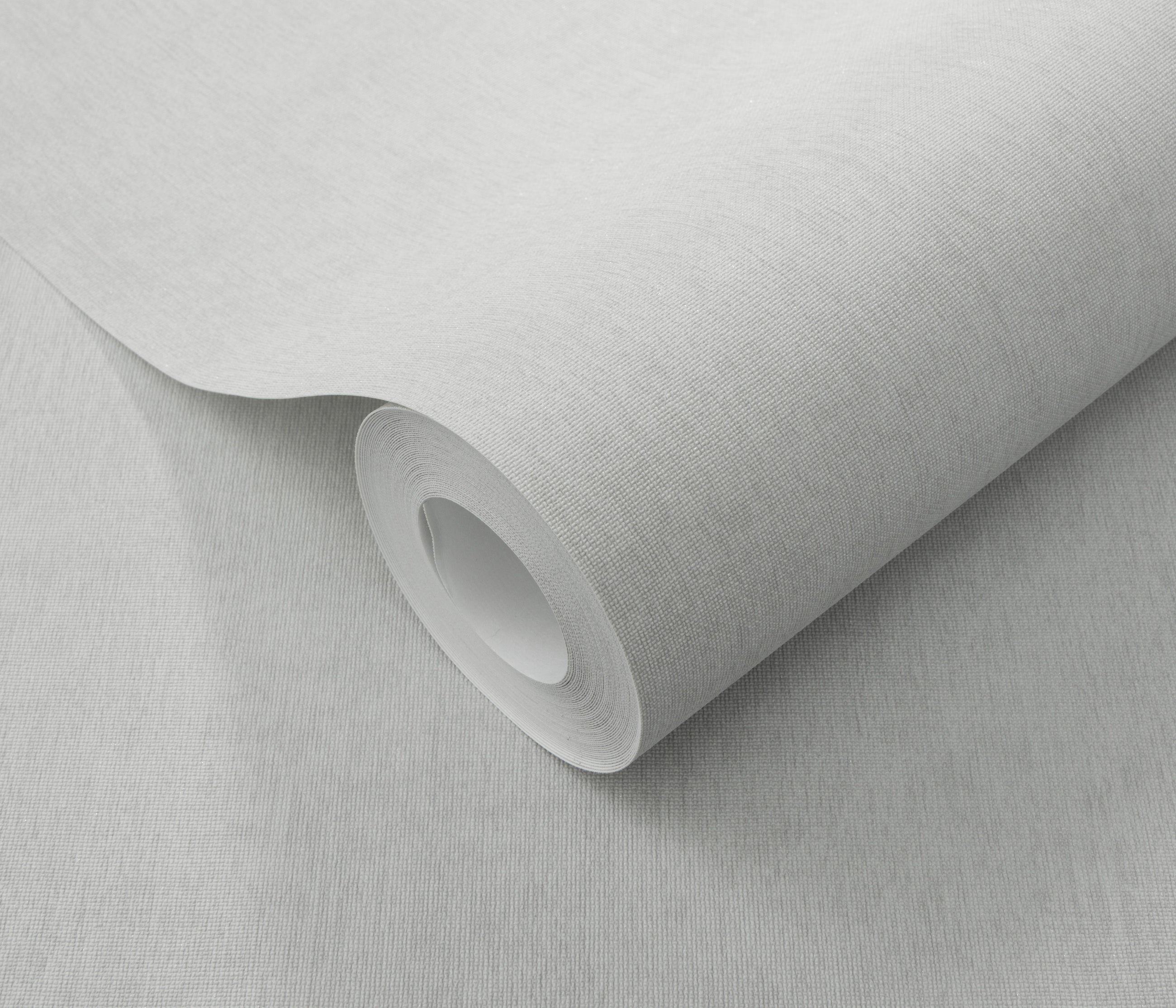 10539-31 Aurora Plain Light Grey Wallpaper by Erismann