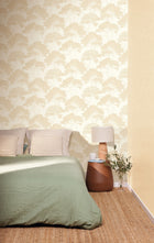 105430214 La Ciotat Blanc Or Wallpaper by Caselio
