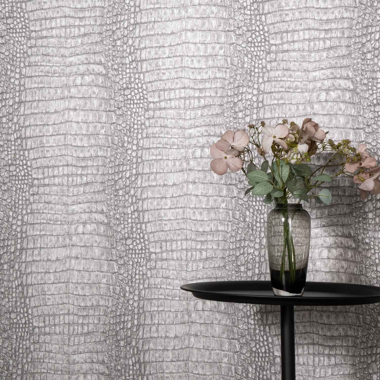10560-37 Wild Lagoon Taupe Forest Dreams Wallpaper by Erismann