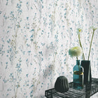 10561-18 Bright Meadow Turquoise Forest Dreams Wallpaper by Erismann