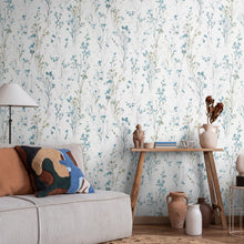 10561-18 Bright Meadow Turquoise Forest Dreams Wallpaper by Erismann