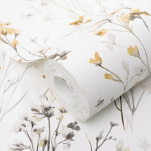 10561-20 Bright Meadow Ochre Forest Dreams Wallpaper by Erismann
