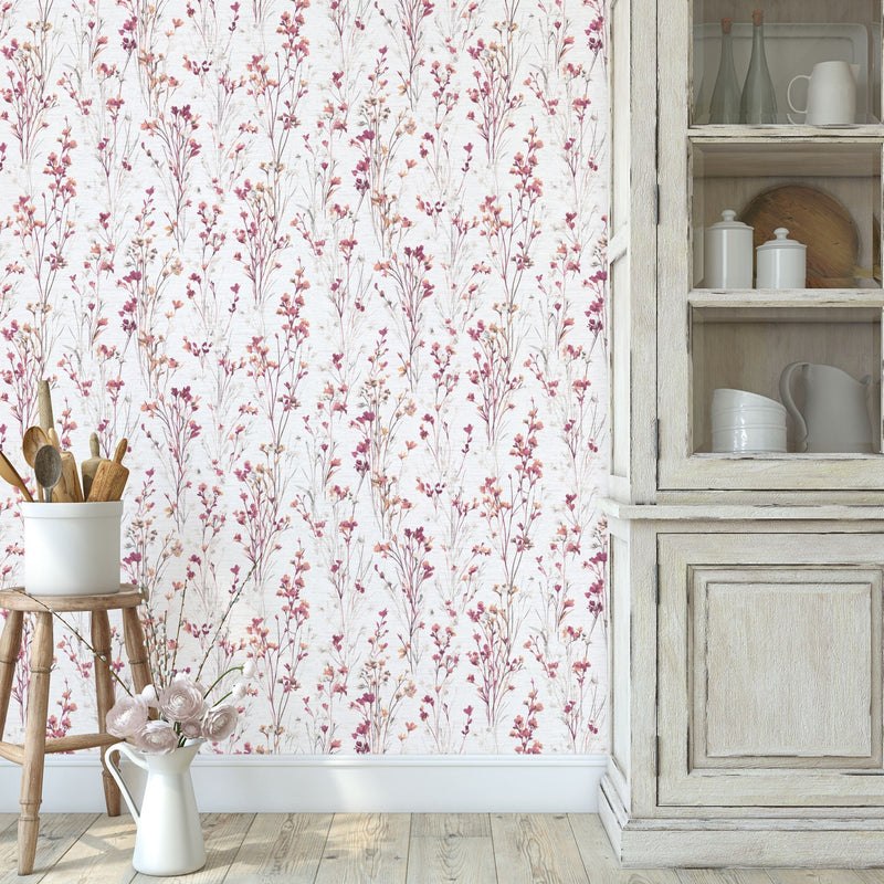 10561-22 Bright Meadow Purple Forest Dreams Wallpaper by Erismann