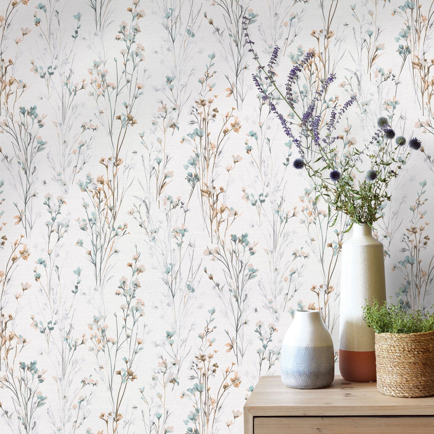 10561-35 Bright Meadow Light Green Forest Dreams Wallpaper by Erismann