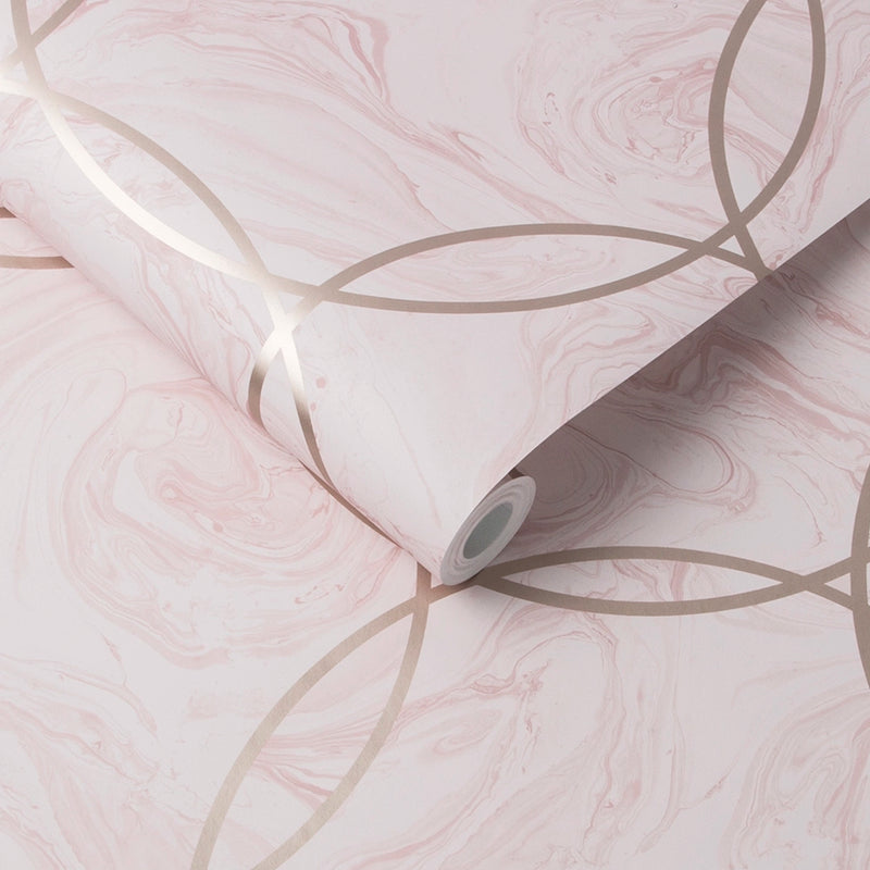 105756 Aqueous Geo Balance Wallpaper by Graham and Brown