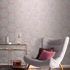 105756 Aqueous Geo Balance Wallpaper by Graham and Brown