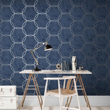 105757 Aqueous Geo Balance Wallpaper by Graham and Brown