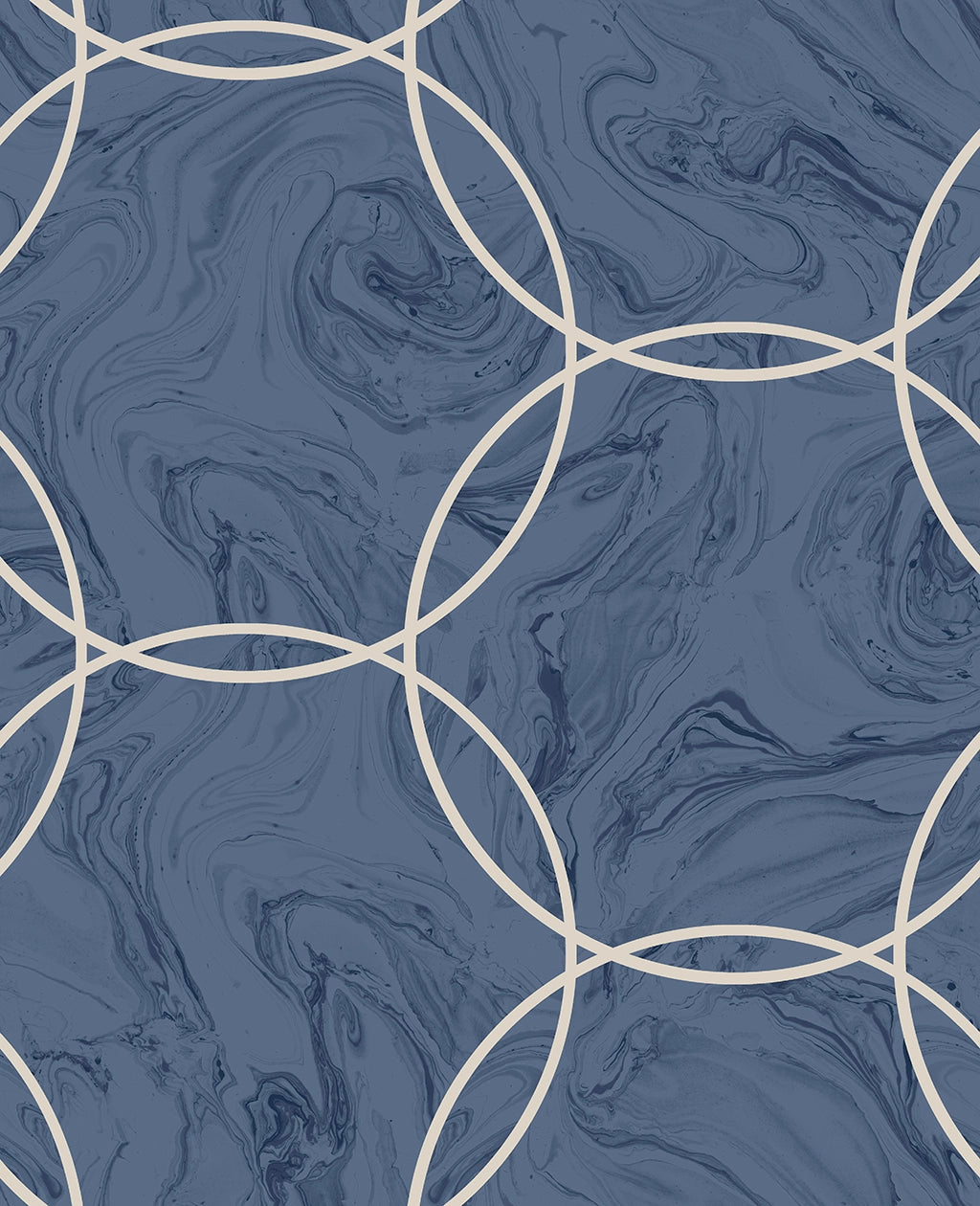 105757 Aqueous Geo Balance Wallpaper by Graham and Brown