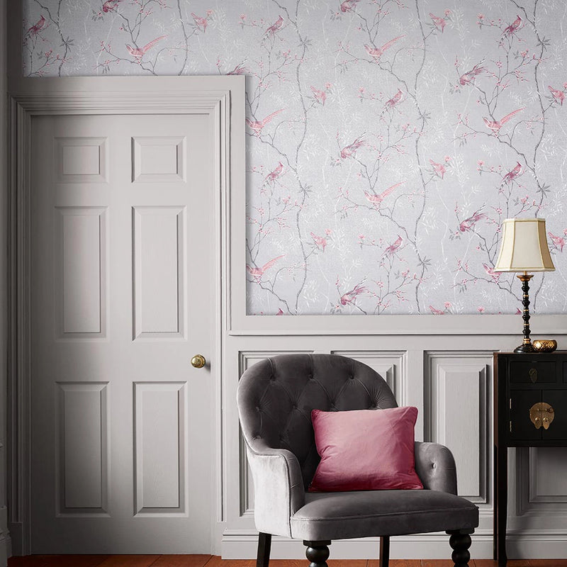 105768 Tori Blossom Hybrid Wallpaper by Graham and Brown