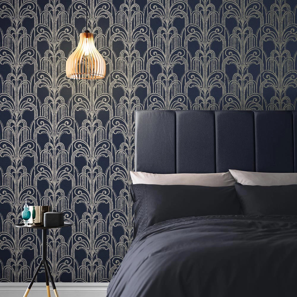 105920 Art Deco Established Wallpaper by Graham and Brown