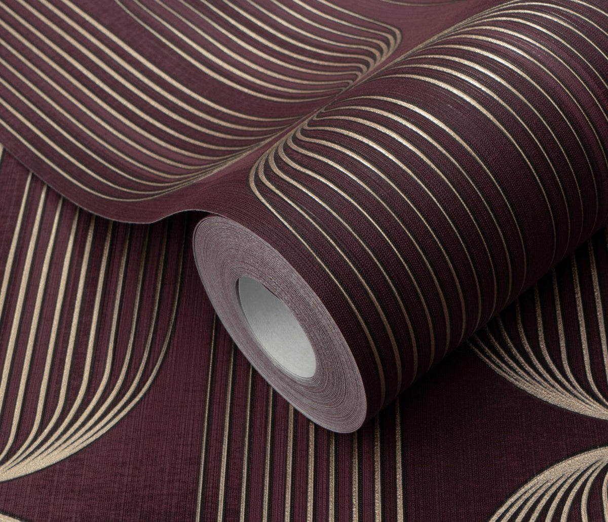 Orbit Lines Purple Elle Decoration 5 Wallpaper by Erismann | 10611-22