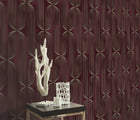 Orbit Lines Purple Elle Decoration 5 Wallpaper by Erismann | 10611-22