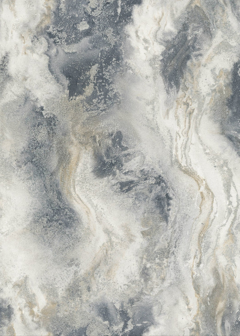 Cosmic Grey Elle Decoration 5 Wallpaper by Erismann | 10614-10