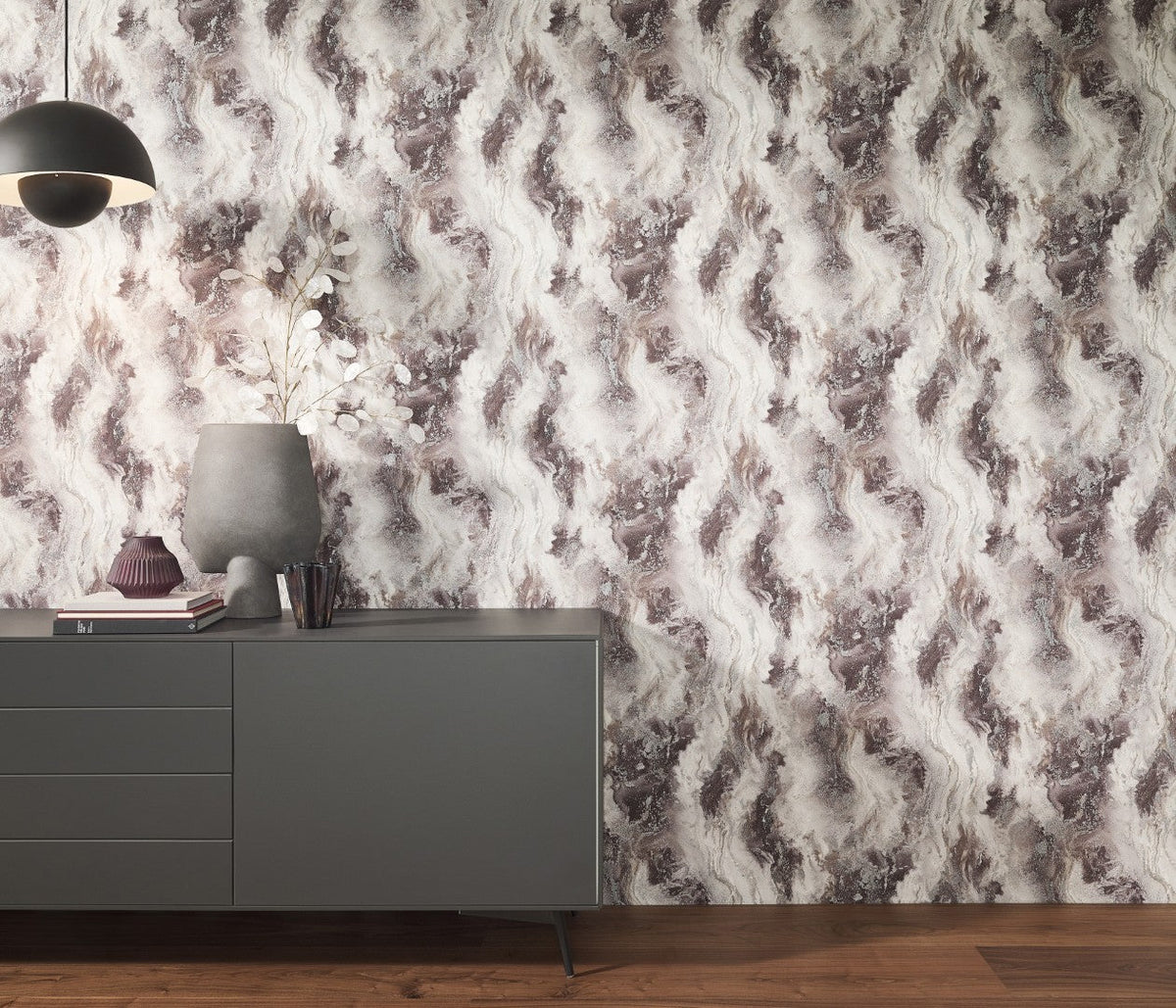 Cosmic Purple Elle Decoration 5 Wallpaper by Erismann | 10614-45