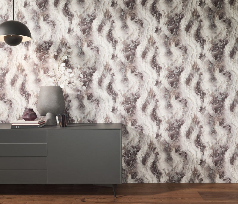 Cosmic Purple Elle Decoration 5 Wallpaper by Erismann | 10614-45